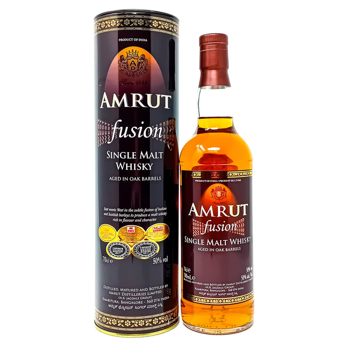 Amrut Fusion Batch #17 Indian Single Malt Whisky, 70cl, 50% ABV