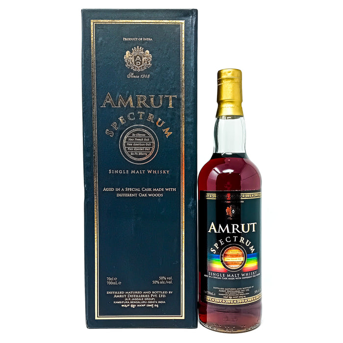 Amrut Spectrum Batch #1 Indian Single Malt Whisky, 70cl, 50% ABV