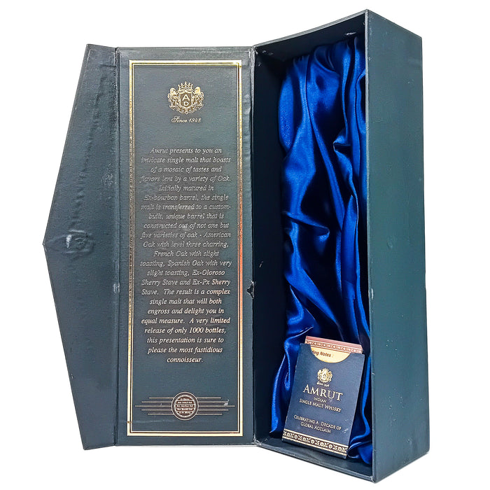 Amrut Spectrum Batch #1 Indian Single Malt Whisky, 70cl, 50% ABV