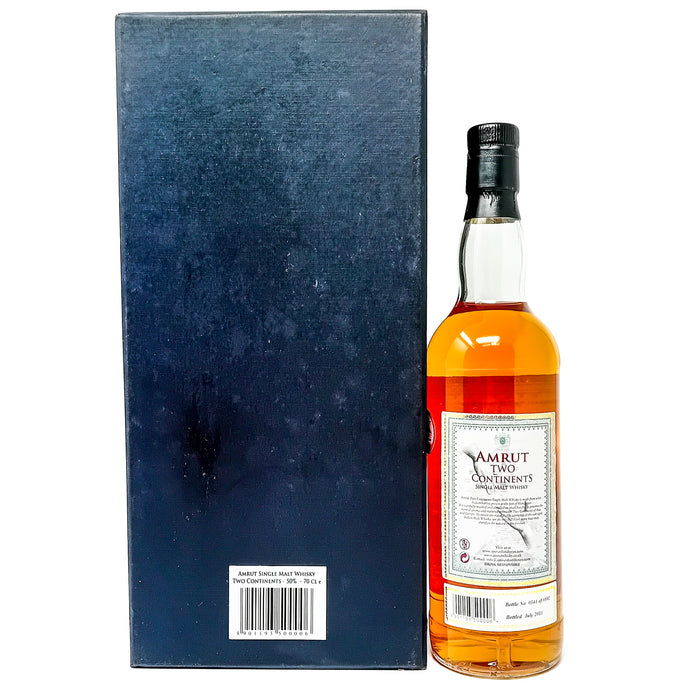 Amrut Two Continents Second Edition Indian Single Malt Whisky, 70cl, 50% ABV