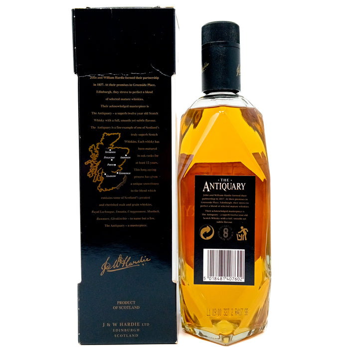 Antiquary 12 Year Old Blended Scotch Whisky, 70cl, 40% ABV