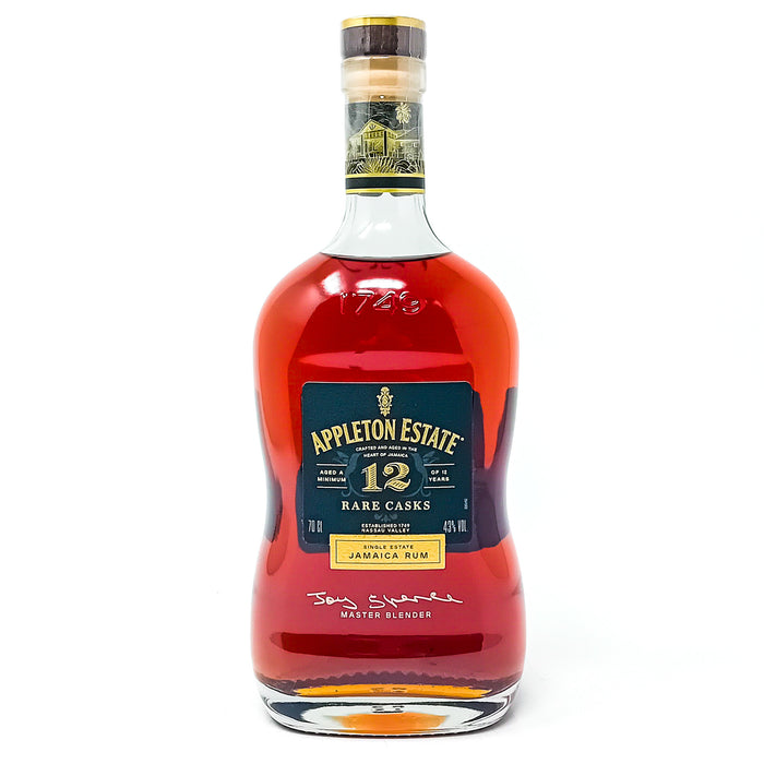 Appleton Estate Rare Casks 12 Year Old Jamaican Rum, 70cl, 43% ABV