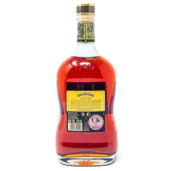 Appleton Estate Rare Casks 12 Year Old Jamaican Rum, 70cl, 43% ABV