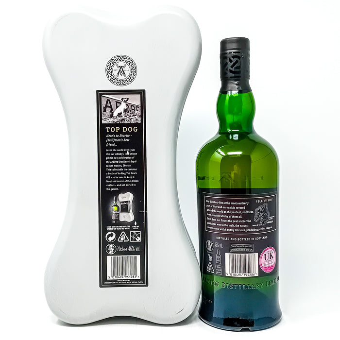Ardbeg 10 Year Old Shortie Gift Tin Single Malt Whisky 70cl, 46% ABV