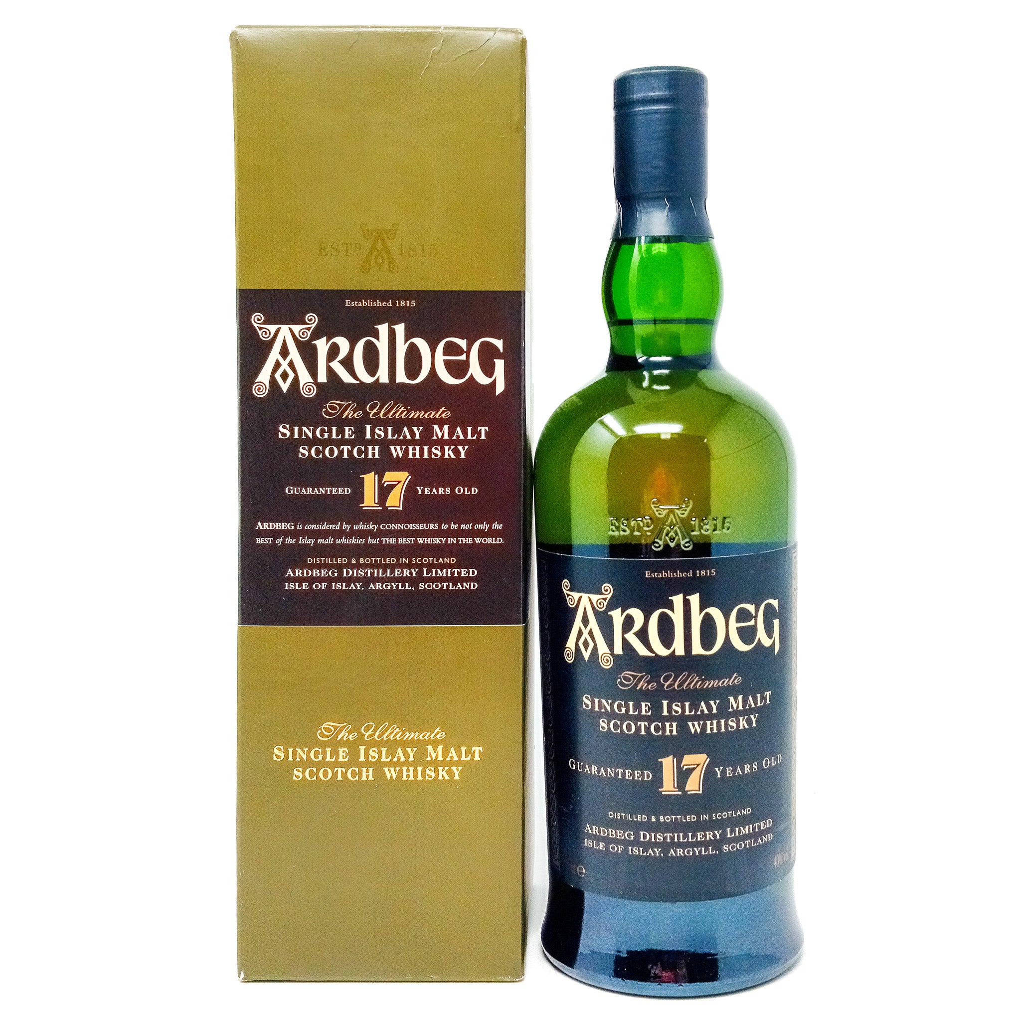 Ardbeg 17 Year Old Single Malt Scotch Whisky 70cl, 40% ABV