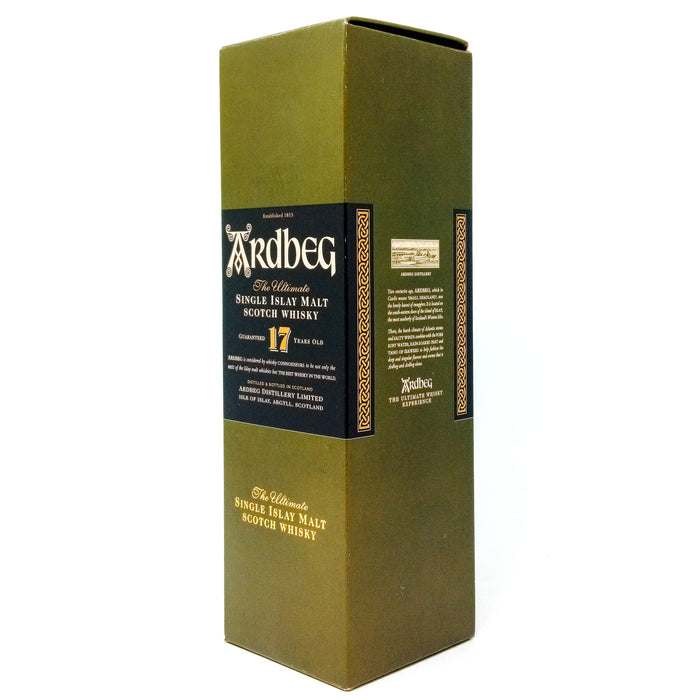 Ardbeg 17 Year Old Single Malt Scotch Whisky 70cl, 40% ABV