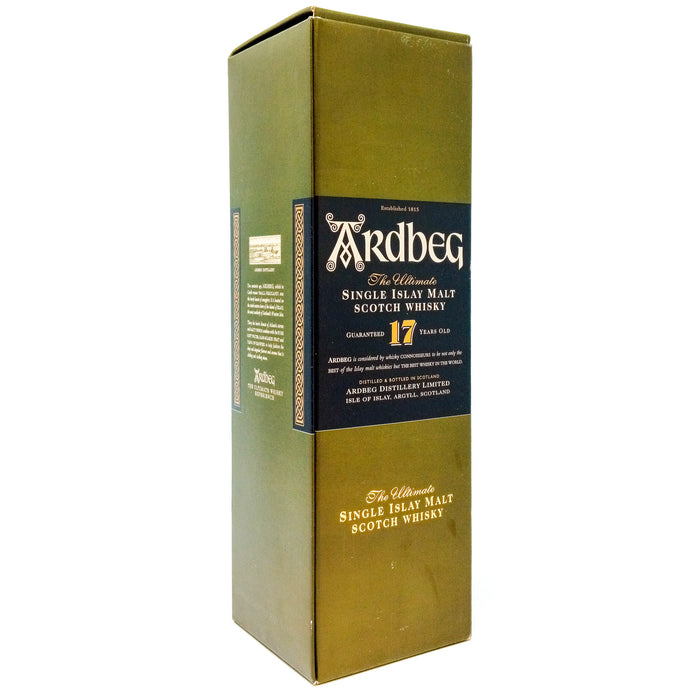 Ardbeg 17 Year Old Single Malt Scotch Whisky 70cl, 40% ABV