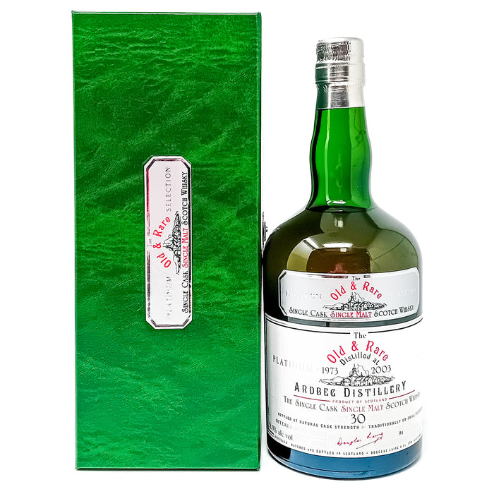 Ardbeg 1973 30 Year Old Douglas Laing Old & Rare Platinum Single Malt Scotch Whisky, 70cl, 51.9% ABV