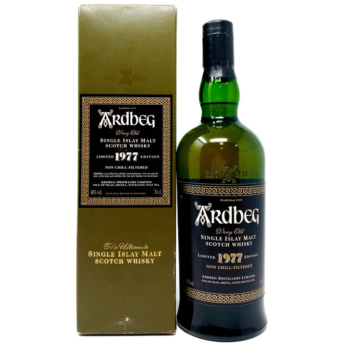 Ardbeg 1977 Limited Edition Single Malt Scotch Whisky, 70cl, 46% ABV
