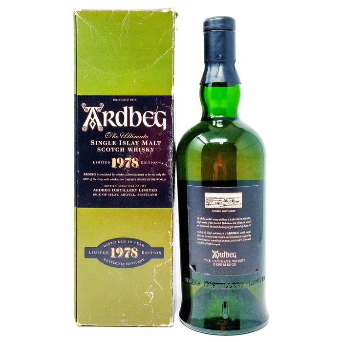 Ardbeg 1978 Limited Edition Single Malt Scotch Whisky, 70cl, 43% ABV