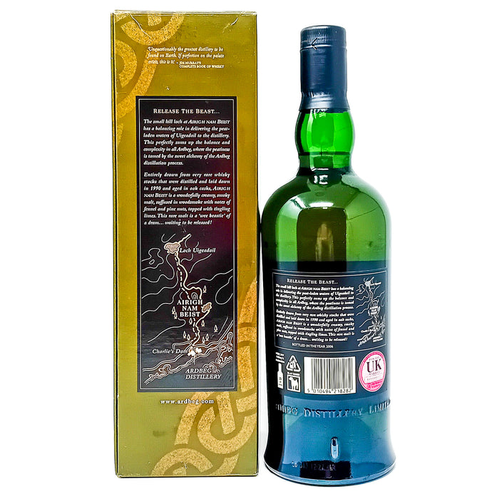 Ardbeg 1990 Airigh Nam Beist Single Malt Scotch Whisky, 70cl, 46% ABV