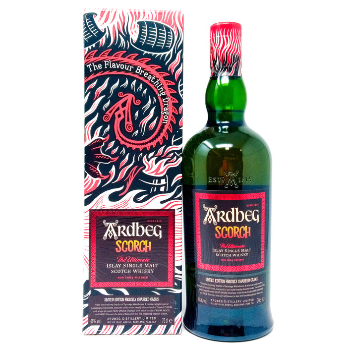 Ardbeg Scorch Islay Single Malt Scotch Whisky, 70cl, 46% ABV