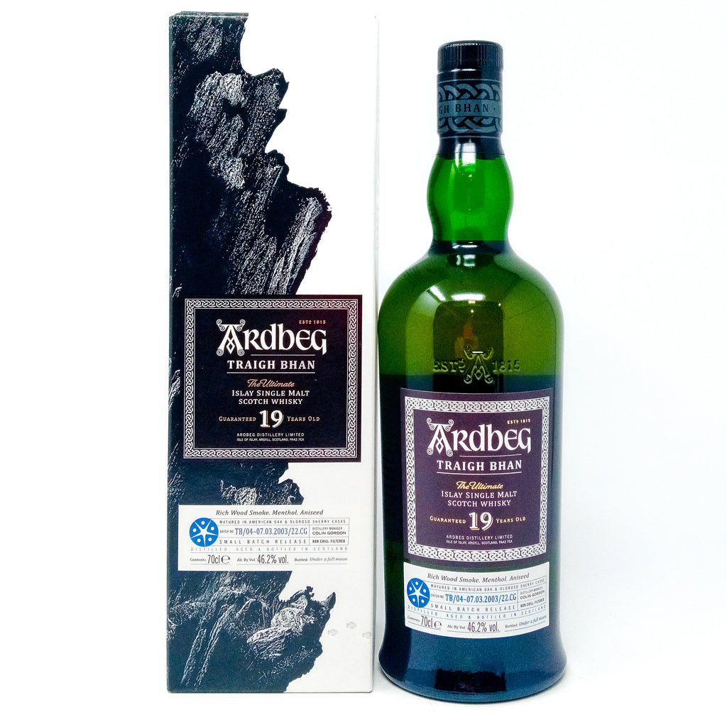 ウイスキー Ardbeg Traigh Bhan 19 700ml Ardbeg 19 Year Old Traigh Bhan Batch #4 Single Malt Scotch Whisky, 70c