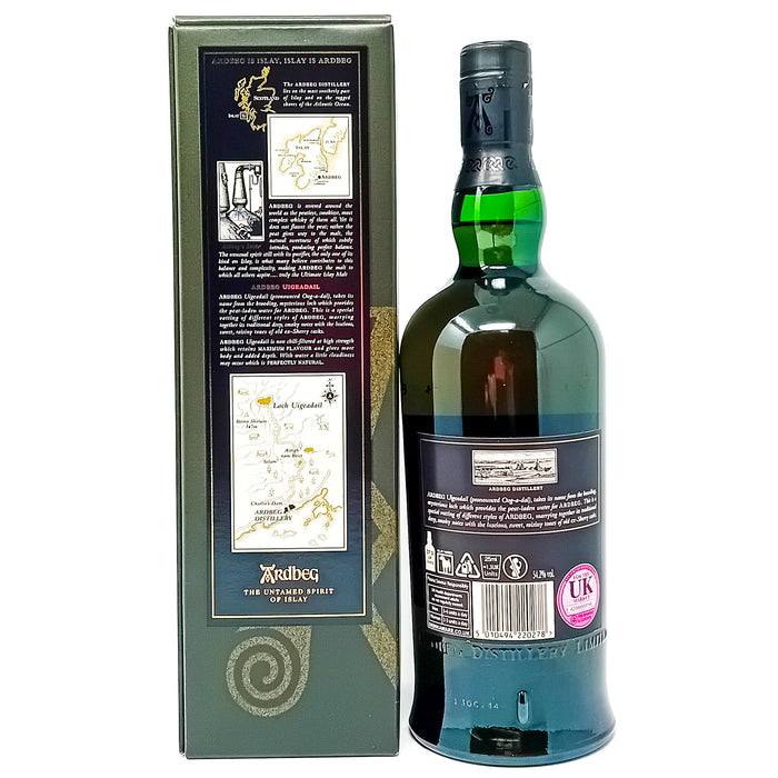 Ardbeg Uigeadail Single Malt Scotch Whisky, 70cl, 54.2%