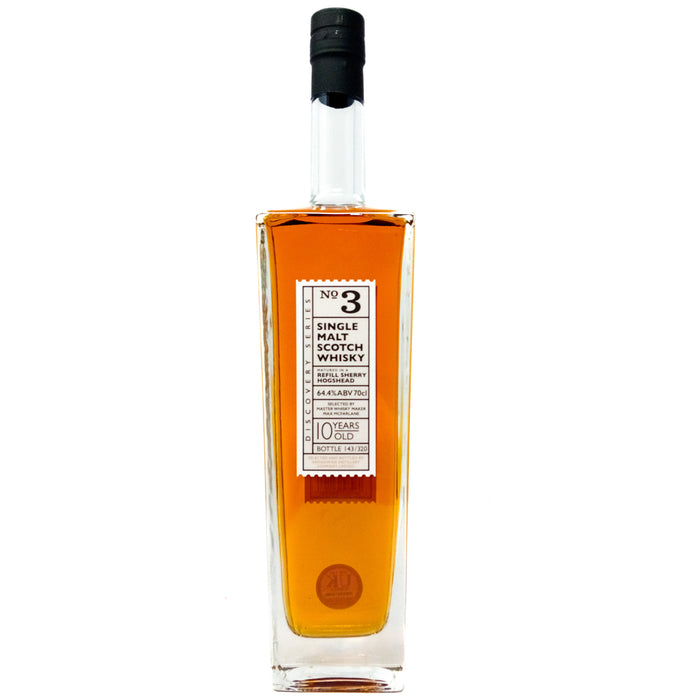 Ardgowan Distillery Co. 10 Year Old Discovery Series No.3 Single Malt Scotch Whisky, 70cl, 64.4% ABV