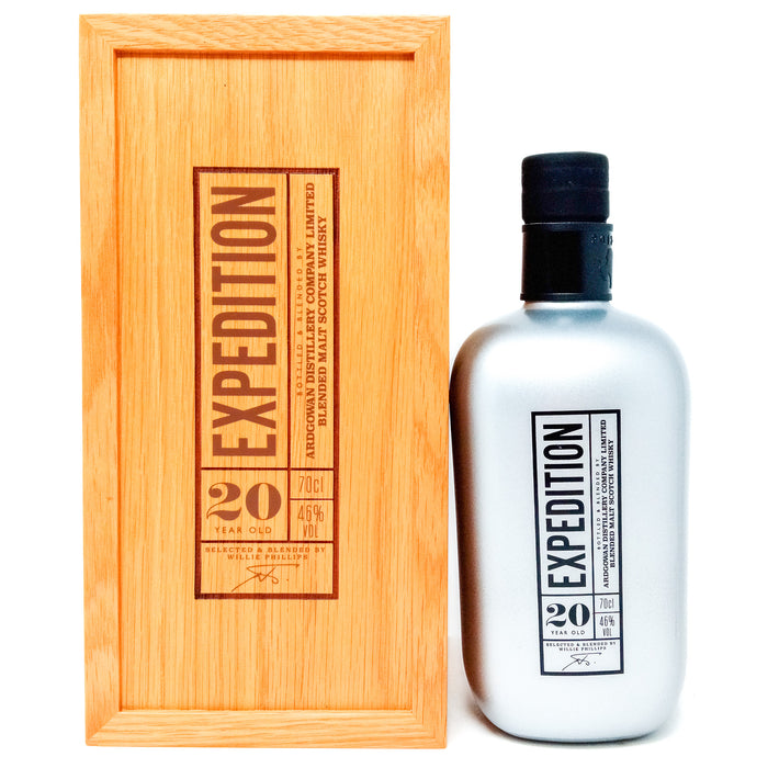 Ardgowan Expedition 20 Year Old Blended Malt Scotch Whisky, 70cl, 46% ABV