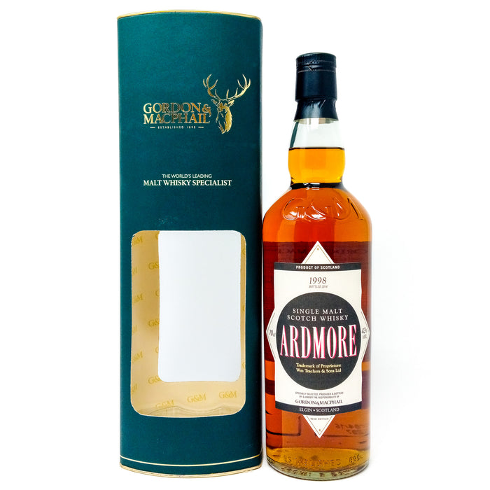 Ardmore 1998 Gordon & MacPhail Single Malt Scotch Whisky, 70cl, 43% ABV