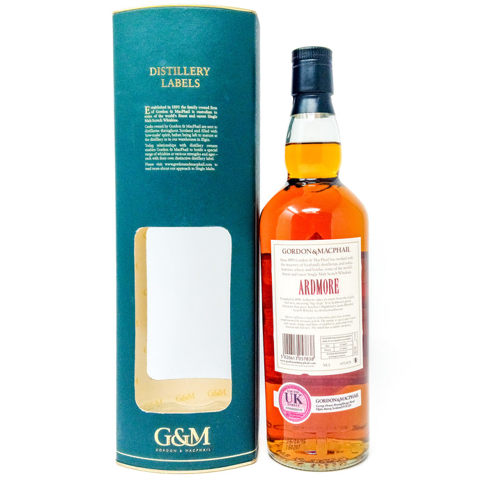 Ardmore 1998 Gordon & MacPhail Single Malt Scotch Whisky, 70cl, 43% ABV