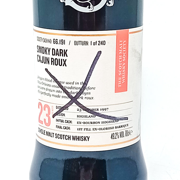 Ardmore 1997 23 Year Old SMWS 66.191 Single Malt Scotch Whisky, 70cl, 49.2% ABV