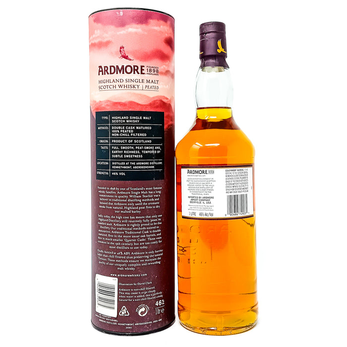 Ardmore Traditional Cask Single Malt Scotch Whisky, 1L, 46% ABV