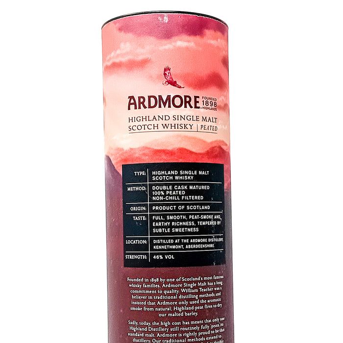 Ardmore Traditional Cask Single Malt Scotch Whisky, 1L, 46% ABV