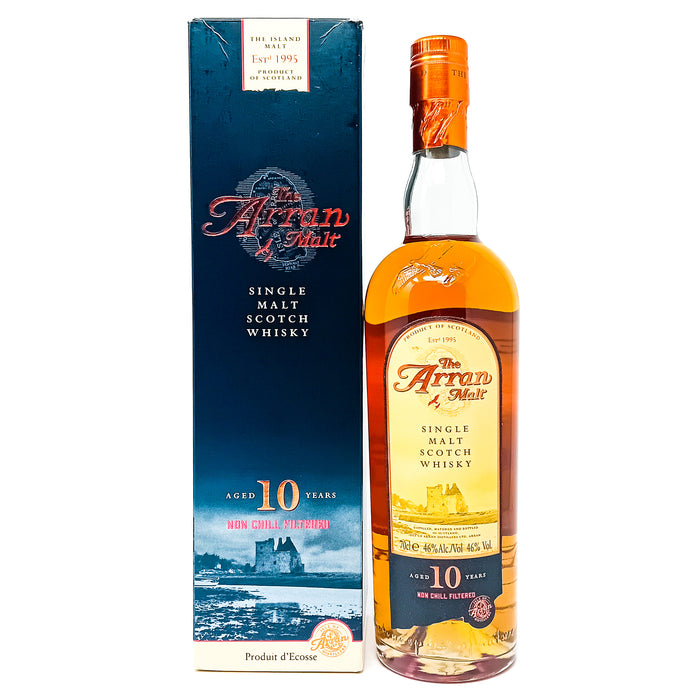 Arran 10 Year Old Single Malt Scotch Whisky, 70cl, 46% ABV