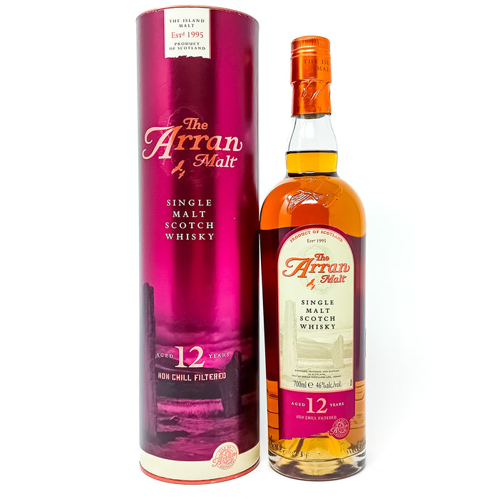 Arran 12 Year Old Single Malt Scotch Whisky, 70cl, 56.2% ABV