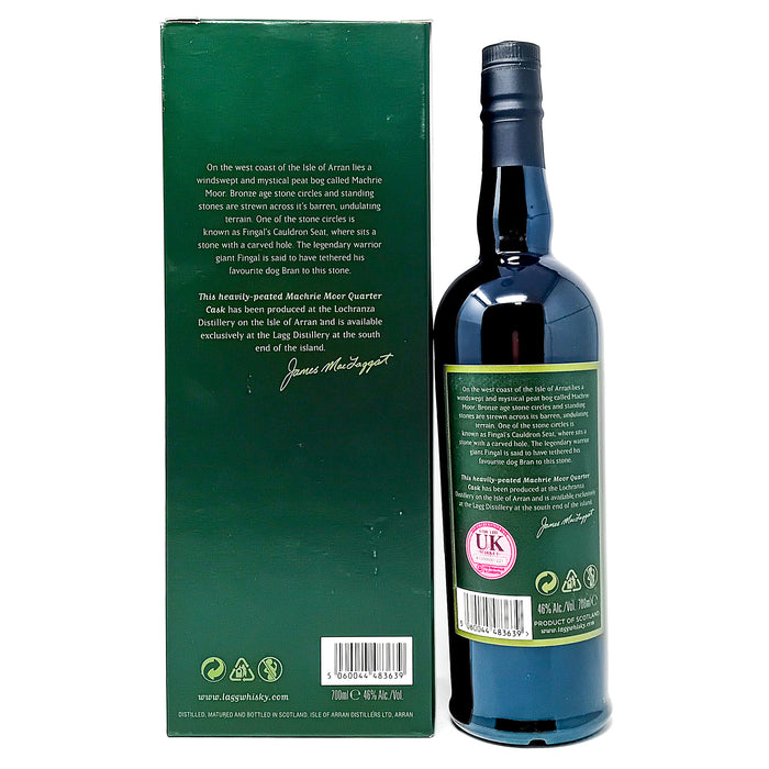 Arran Machrie Moor Fingal's Cut Quarter Cask Single Malt Scotch Whisky, 70cl, 46% ABV