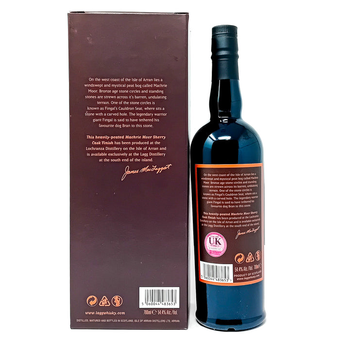 Arran Machrie Moor Fingal's Cut Sherry Cask Single Malt Scotch Whisky, 70cl, 46% ABV