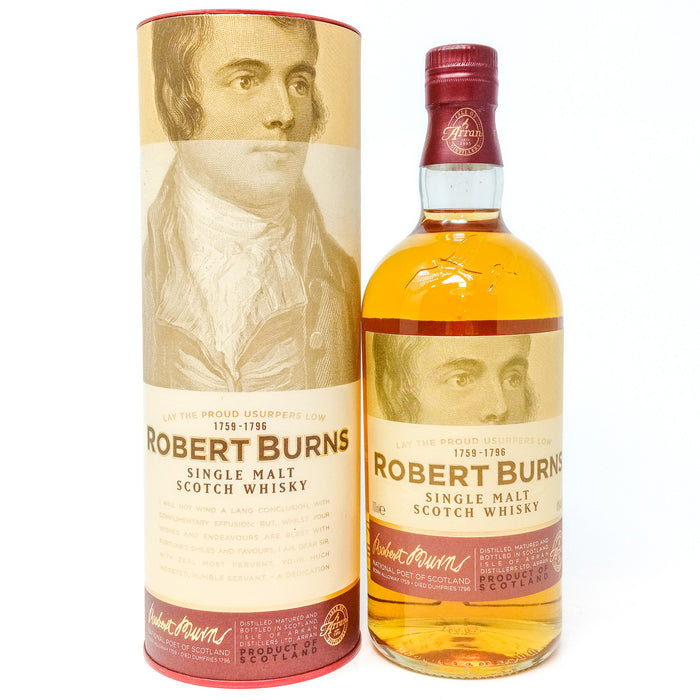 Arran Robert Burns Single Malt Scotch Whisky, 70cl, 43% ABV