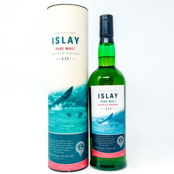 Islay Pure Malt 10 Year Old Single Malt Scotch Whisky, 70cl, 40% ABV