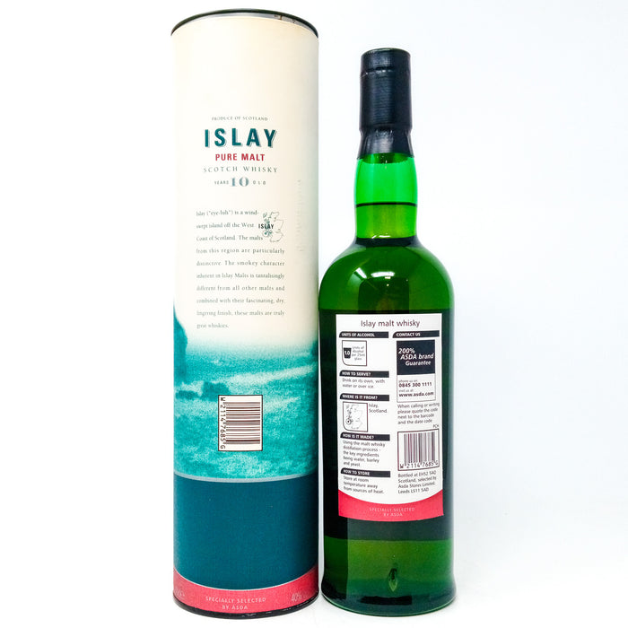 Islay Pure Malt 10 Year Old Single Malt Scotch Whisky, 70cl, 40% ABV