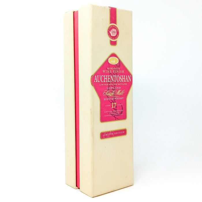 Auchentoshan 17 Year Old Bordeaux Wine Finish Single Malt Scotch Whisky, 70cl, 51% ABV