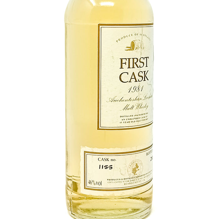 Auchentoshan 1981 15 Year Old First Cask #1155 Single Malt Scotch Whisky, 70cl, 46% ABV
