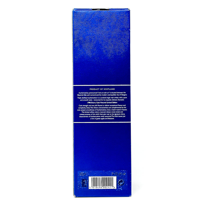 Auchentoshan 1998 Sherry Cask Matured Single Malt Scotch Whisky, 70cl, 54.6% ABV