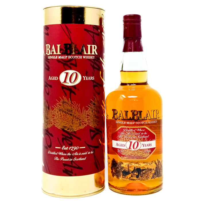 Balblair 10 Year Old Single Malt Scotch Whisky, 70cl, 40% ABV