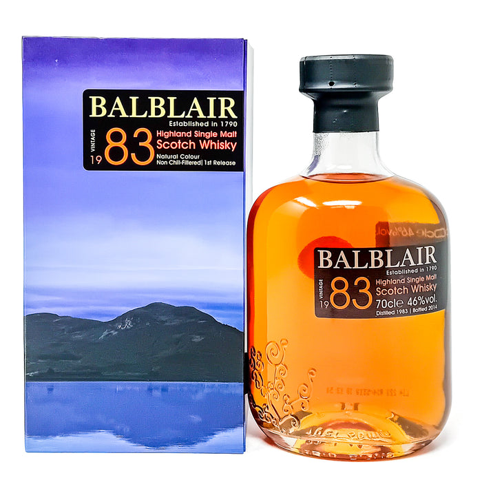 Balblair 1983 1st Release Single Malt Scotch Whisky, 70cl, 46% ABV