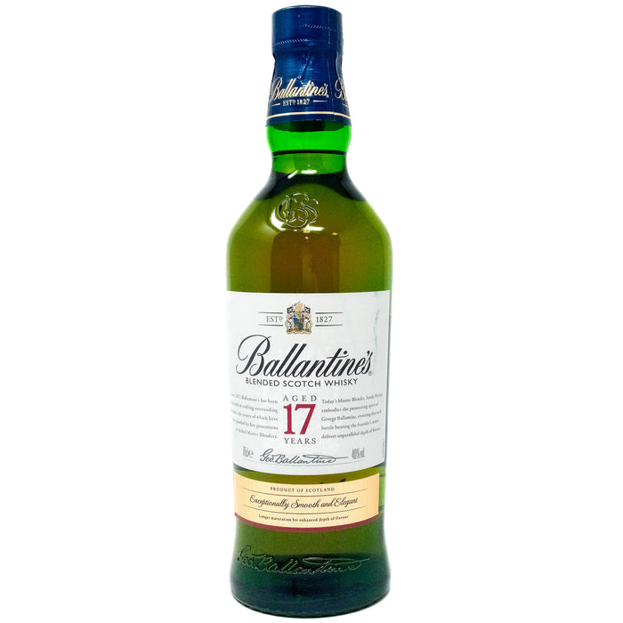 Ballantine's 17 Year Old Blended Scotch Whisky, 70cl, 40% ABV