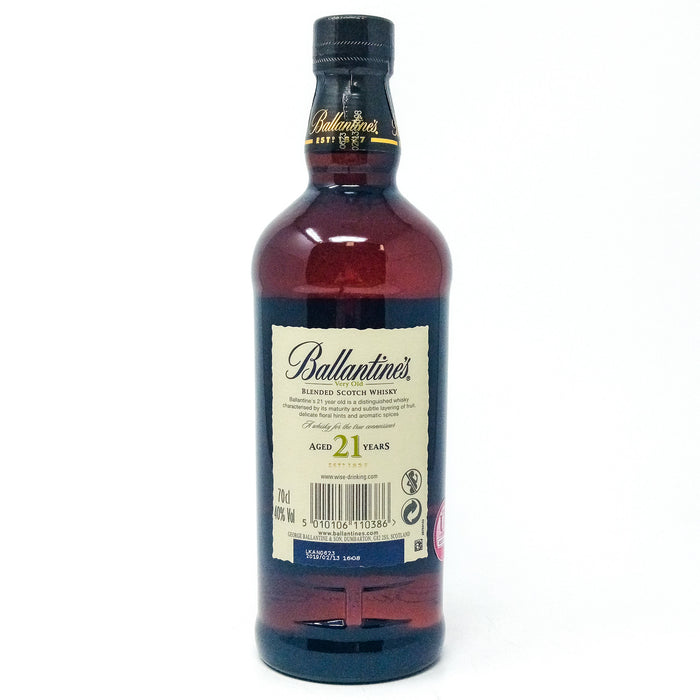 Ballantine's 21 Year Old Very Old Blended Scotch Whisky, 70cl, 40% ABV