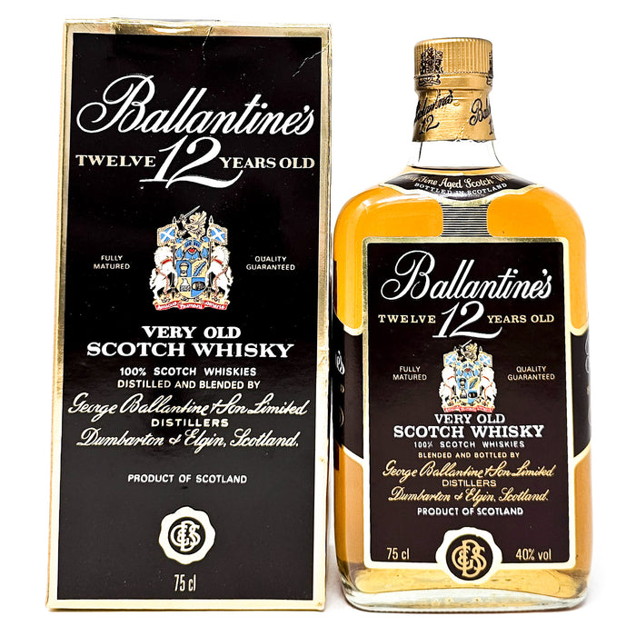 Ballantines 12 Year Old Very Old Blended Scotch Whisky, 75cl, 40% ABV