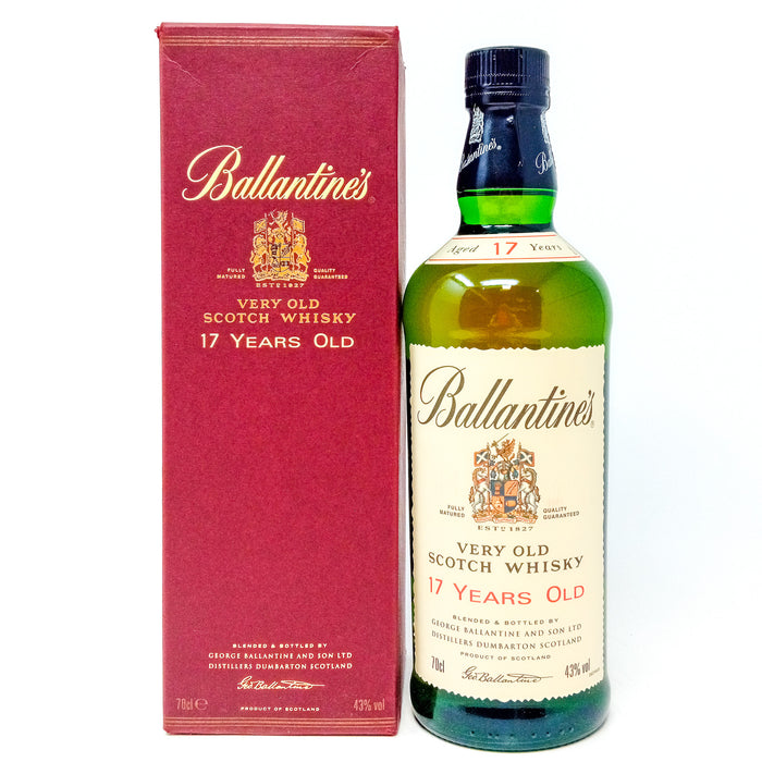 Ballantine's Very Old 17 Year Old Blended Scotch Whisky, 70cl, 43% ABV