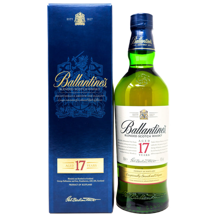 Ballantine's 17 Year Old Blended Scotch Whisky, 70cl, 40% ABV