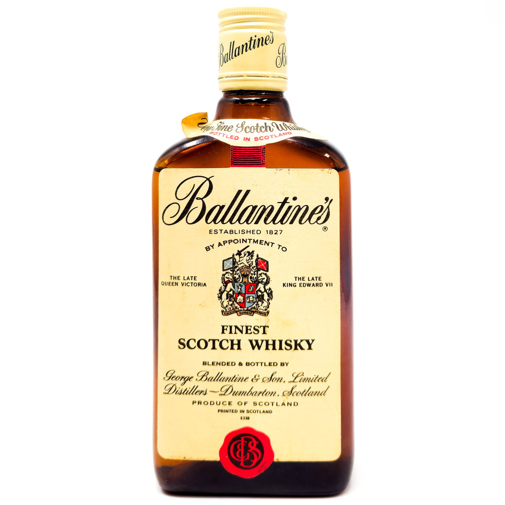 Ballantine's Finest Blended Scotch Whisky, Half Bottle, 20cl, 40% ABV — Old  and Rare Whisky