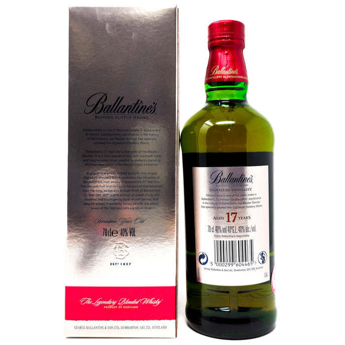 Ballantine's 17 Year Old Signature Blended Scotch Whisky, 70cl, 40% ABV