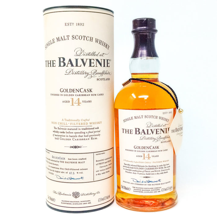 Balvenie 14 Year Old Golden Cask Single Malt Scotch Whisky, 70cl, 47.5% ABV