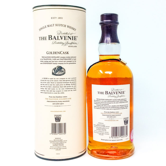 Balvenie 14 Year Old Golden Cask Single Malt Scotch Whisky, 70cl, 47.5% ABV