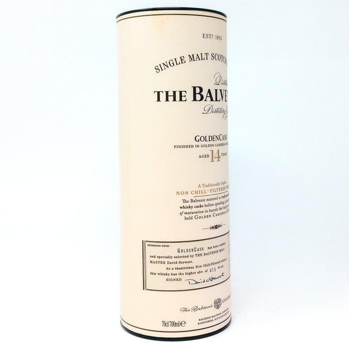 Balvenie 14 Year Old Golden Cask Single Malt Scotch Whisky, 70cl, 47.5% ABV