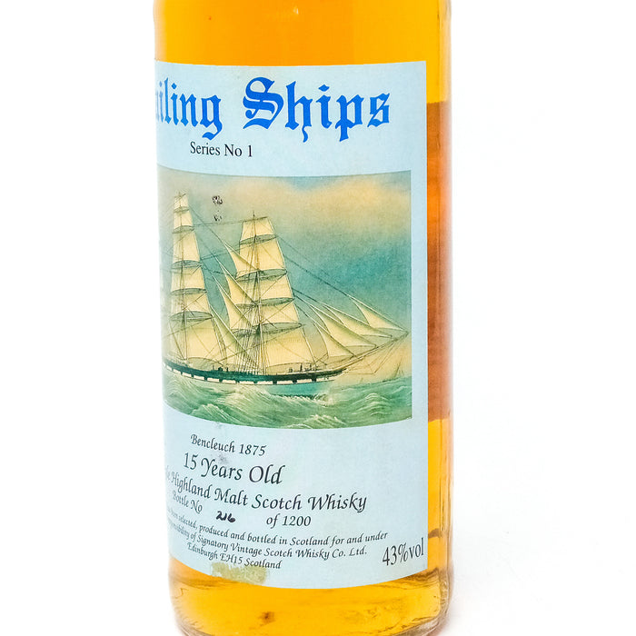 Balvenie 1974 15 Year Old Signatory Vintage Sailing Ships Series No.1 Single Malt Scotch Whisky, 75cl, 43% ABV
