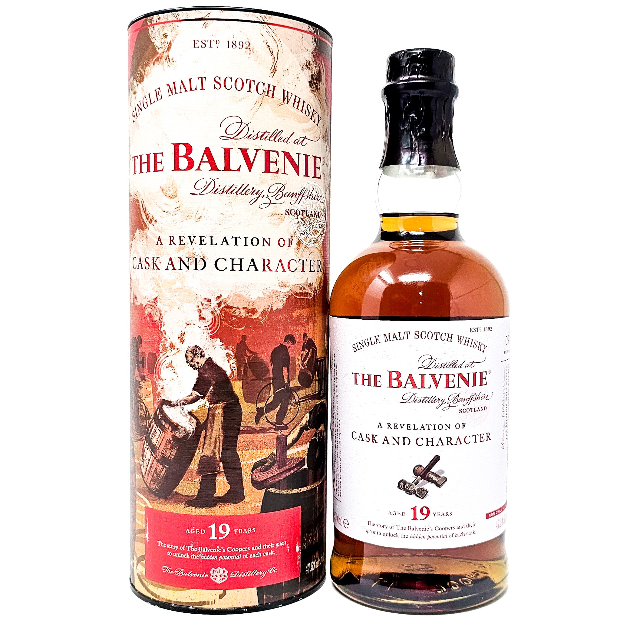 (値下げ)THE BALVENIE 19年 シングルモルトウイスキー balvenie-19-cask-character-1.
