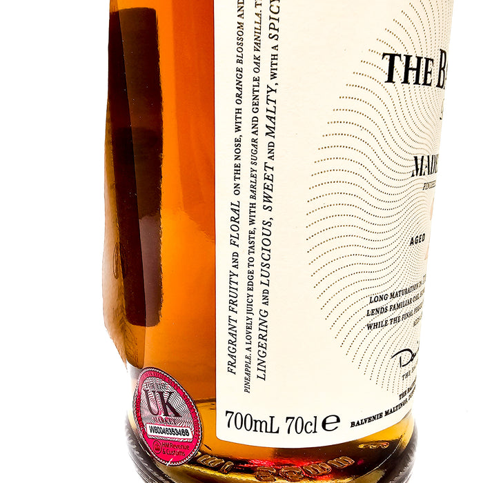 Balvenie 21 Year Old Madeira Cask Single Malt Scotch Whisky, 70cl, 40% ABV